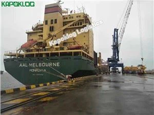 Serviços de encaminhamento de transporte de contêineres de rack plano